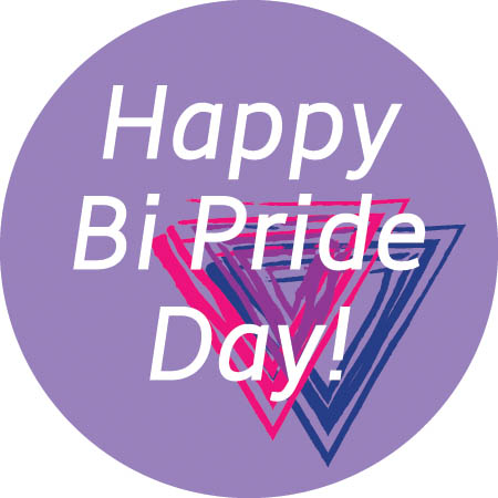 bi pride day sticker